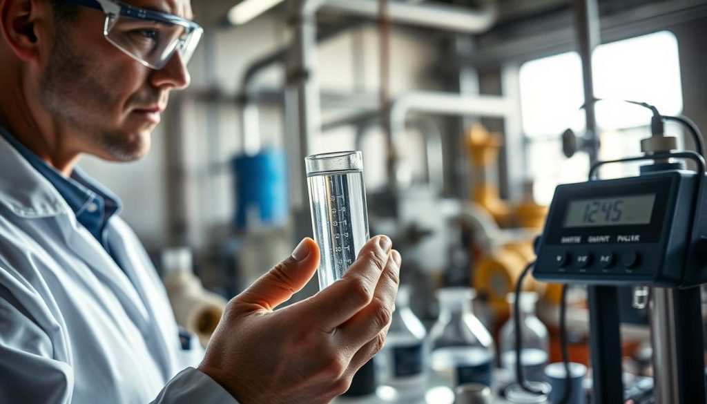 qualidade da água industrial